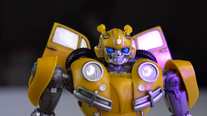 TRUMPETER Transformers Bumblebee unboxing + ulasan ringkasan! 【Mainan gurita】