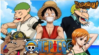 ngerjain Luffy dan sahabat diacara Halloween