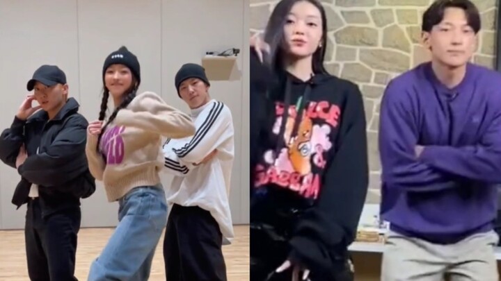 郑智薰&刘是我&SEVENTEEN舞蹈挑战Selfish