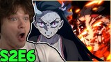 TANJIRO AND NEZUKO GO INSANE || Demon Slayer Season 2 Episode 6 Reaction