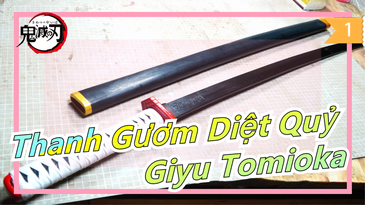 [Thanh Gươm Diệt Quỷ] Như thế này? Làm kiếm Nichirin của Giyu Tomioka cực giống_1