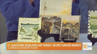 St. Augustine Seascapes Art Series. Secret Garden Market