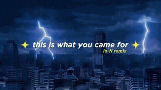 This Is What You Came For - Calvin Harris, Rihanna (Alphasvara Lo-Fi Remix)