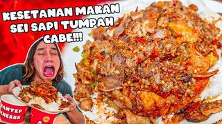 MUKBANG SEI SAPI SAMBEL SETAN 100 CABE di MANTEPBENERRR