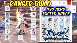 Ranger Build 480 ASPD with Exceed Break | Ragnarok Mobile Eternal Love