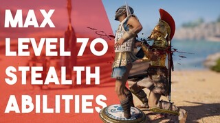 ASSASSINS CREED ODYSSEY MAX LEVEL STEALTH | LEVEL 70 | ASSASSIN | ALL ABILITIES (AC ODYSSEY)