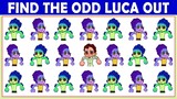 Odd One Out Luca #Riddles 89 | Luca Movie Odd Ones Out | Find The Difference Luca
