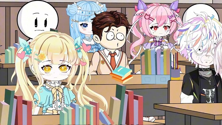 "Sanjin High School": Three minutes into the class, the school beauty deskmate threw me down