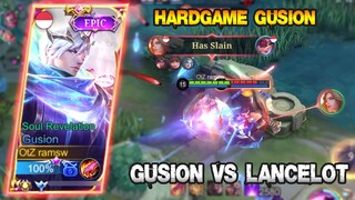 HARDGAME GUSION, KETEMU LANCELOT JAGO KALAH MEKANIK GUA 😥😥😥