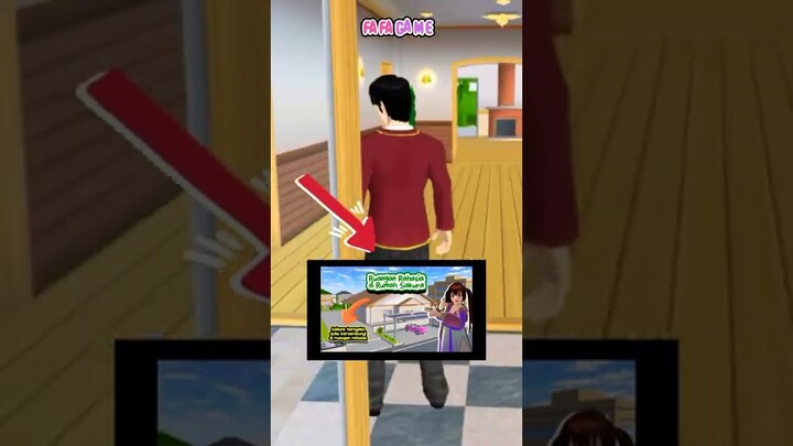 RUANGAN RAHASIA di Rumah Sakura/Rina Tamaki‼️😱 - Sakura School Simulator 🤗🌸