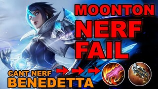 Moonton Fails To Nerf My Benedetta | Benedetta Still The Alpha The Omega | Mlbb