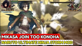 Mikasa Join Ninja Storm 4 | Game Naruto Shippuden Ultimate Ninja Storm 4