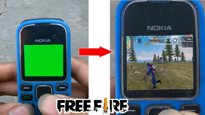 Nokia 1280 có thể chơi được Free Fire ||