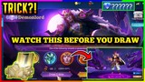 TRICK?! HOW TO GET VALIR "DEMON LORD" SKIN IN EPIC SHOWCASE EVENT - Mobile Legends