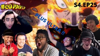 R.E.S.P.E.C.T ! ENDEAVOR VS HIGH END NOMU | MY HERO ACADEMIA SEASON 4 EPISODE 25 ( FINALE ) REACTION