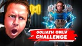 GOLIATH ONLY Challenge in COD Mobile Solo vs Squads - What Happened?
