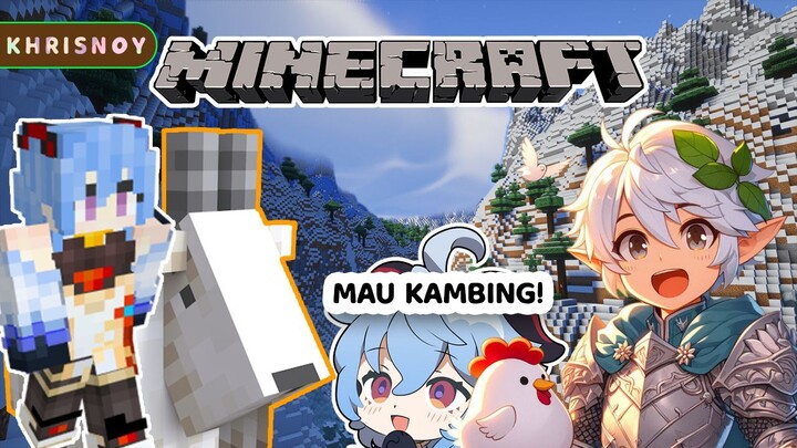 【Minecraft】Kambing Gunung Bisa Nyeruduk Juga Ternyata