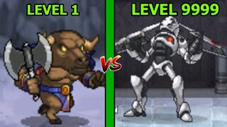 Super Legend Mới Nhất ROBOT ALPHA VS Vua Sừng Bò Ngưu Vương - King Dom War Top Game Android IOs