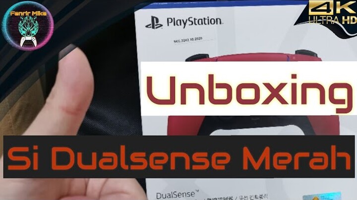 (#PS5) Unboxing: Dualsense Cosmic Red