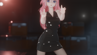 [Megurine Luka] MMD: DDU-DU DDU-DU By Luka In Backless Dress