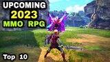 Top 10 Best Upcoming (ACTION RPG and MMORPG) on 2023 Mobile with High Graphic RPG games Android iOS