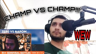 ZER0 vs NAPOM I Grand Beatbox Battle Online 2020 I SEMI FINAL REACTION