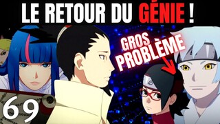 LES THÉORIES SUR MITSUKI ET SARADA SONT FAUSSES... MORT DE SAUSUKE ?! -  BORUTO 69 - REVIEW MANGA