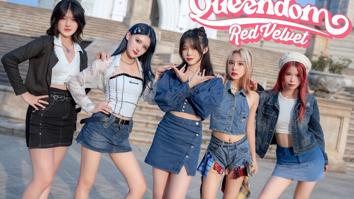 The military service girl group returns [Queendom] Five energetic high school girls quickly cover! I
