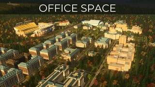 Let's Play Cities Skylines - S7 EP25 - Portsmouth - Office Space