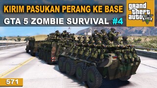 PASUKAN LORENG SIAGA SATU - GTA 5 ZOMBIE SURVIVAL #571