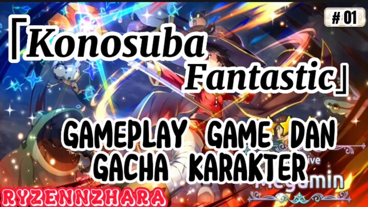 Cobain Gameplay dan Gacha Di Game Konosuba Fantastic