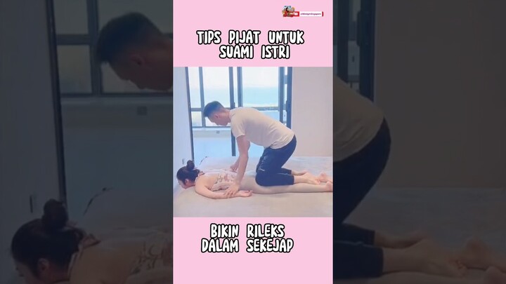 TIPS PIJAT UNTUK SUAMI ISTRI, BIKIN RILEKS DALAM SEKEJAP #pijatsuamiistri #pijatrefleksi #relax