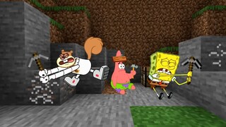 SpongeBob SquarePants Minecraft: Balas dendam si Zombie Squidward