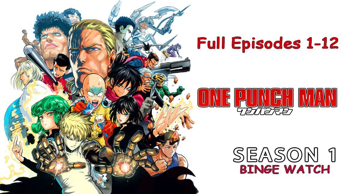 One Punch Man Todos os Episódios Online