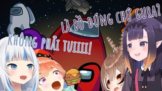 【Hololive Vietsub】 Không một ai tin Gura | HoloEN - Among Us Stream