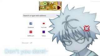 Going through Killua's search history!Killua x Listener|Ft.Gon Kurapika & Leorio|HxH Roleplay