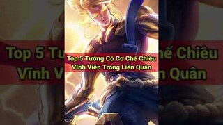 Top 5 Vị Tướng Có Cơ Chế Chiêu Thức Vĩnh Viễn Trong Liên Quân Mobile - NTD LQ