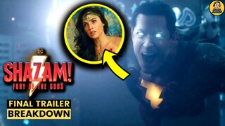 DETAIL BARU !! | SHAZAM FURY OF THE GODS TRAILER 3 BREAKDOWN INDONESIA & INFO NOBAR