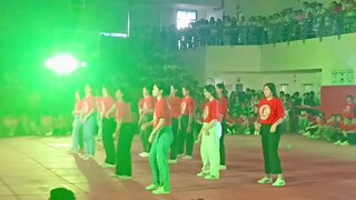 EAC VOLLEYBALL TEAM NAGPAKILIG SA KANILANG PEP RALLY