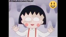 Maruko menerima kad laporan chibi maruka chan malay