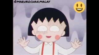 Maruko menerima kad laporan chibi maruka chan malay