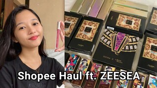 SHOPEE try on haul ft. ZEESEA