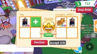 What people trade for ninja monkey? (ROBLOX) adopt me!