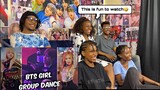 Newbies watch BTS Girl Group Dance Compilation