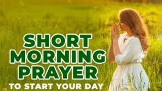 Pray this Powerful Short Morning Prayer Before You Step Out Today To Start Your Day With God #shorts