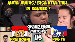 DRAFT PICK NYA PINTER BANGET! KITA BISA BELAJAR BANYAK NIH GUYS! RRQ HOSHI VS RSG PH MATCH 2