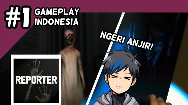 Meliput Aktivitas gaib di rumah angker #1|| Reporter gameplay Indonesia