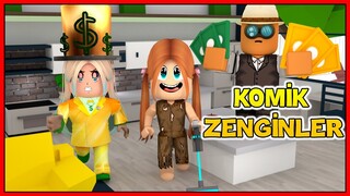 😂 KOMİK ZENGİNLERİN EVİ YANIYOR 🔥 ROBLOX BROOKHAVEN 🏡 RP KÜBRA NİSA