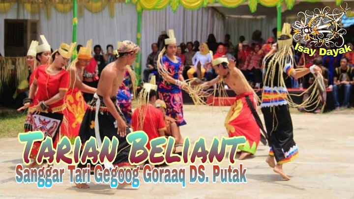 Tari Beliant Dusun Putak Loa Duri Ilir Kec. Loa Janan Kukar Kaltim | Pesta Panen Ketan Muda Putak