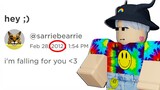 Exposing my old CRINGEY roblox messages